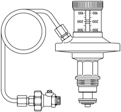 Picture of OVENTROP Membranantrieb für „Hydromat DTR“, 50-300 mbar, DN 50, Art.Nr. : 1064597