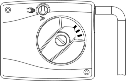 Bild von OVENTROP Stellmotor „Lineg“ für Drei- und Vierwegemischer, 24 V (0-10 V), Art.Nr. : 1350951