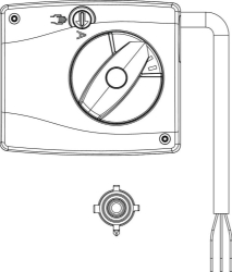 Bild von OVENTROP OVENTROP-Stellmotor "Lineg" für "Regumat S/M3" (Ausf. 2015), Art.Nr. : 1357093