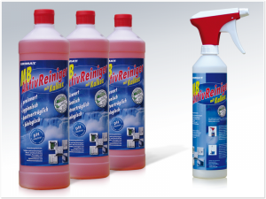 Bild von URIMAT MB-ActivCleaner mit Kalkex, Set 3x 1 Liter Konzentrat & 1 Sprühflasche leer  , Art.Nr. : 80.002