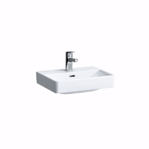 Picture of Laufen Pro S - Aufsatz-Handwaschbecken, 450 x 340 x 145, 000, weiss, 1 Hahnloch, Art.Nr. : H8169610001041