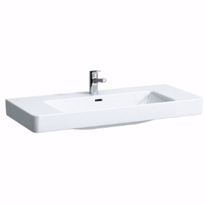 Picture of Laufen Pro S - Aufsatz-Waschtisch, 1050 x 460 x 175, 000, weiss, 1 Hahnloch, Art.Nr. : H8169660001041