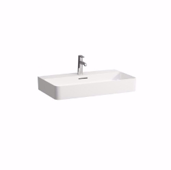 Bild von Laufen VAL - Waschtisch VAL 75X42 LCC WS, 400 LCC-weiss, 1 Hahnloch, 750 x 420 x 115, Art.Nr. : H8102854001041