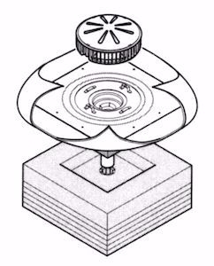 Picture of Geberit Pluvia Regenwassereinlauf 56 mm, Art.Nr.: 359.633.00.1