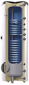 Bild von Reflex Solarspeicher mit Folienmantel Storatherm Aqua Solar AF 500/2_B,silber , Art.Nr. :  7862700