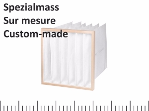 Bild von Unifil TW6-287-592-200-H-3T SynaWave® Taschenfilter,  ISO ePM10 50% / M6, Holzrahmen, 287x592x200, , Art.Nr. 282800