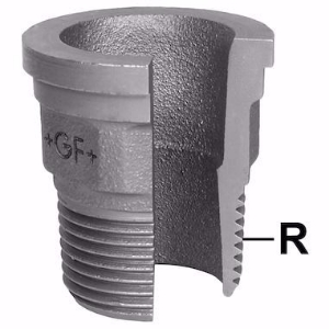 Bild von GF-JRG Einlegteil, flachdichtend, Nr. 371 1 1/4" schwarz , Art.Nr. : 770371107