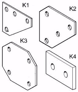 Bild von Sikla Knotenblech KNO 2 , Art.Nr. : 107778