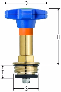 Bild von Nussbaum  95300 Easy-Top-Oberteil zu Schrägsitzventilen und Batterieventilen, Grösse: ¾, Art.Nr. 95300.05