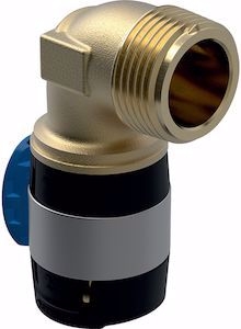 Picture of Geberit FlowFit Übergangsbogen 90°mit Aussengweinde d25mm, R3/4", Art.Nr. :620.502.00.1