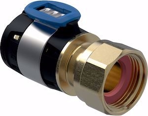 Picture of Geberit FlowFit Übergang mit Überwurfmutter d40mm, G2 1/4", Art.Nr. :620.654.00.1