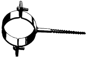 Picture of STS Rohrschelle mit Holzgewinde 125 mm, Art.Nr. :5173.63