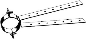 Picture of STS Spreizrohrschelle 63 mm Länge 300 mm, Art.Nr. :5176.57