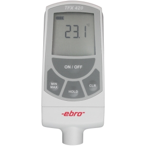 Bild von Ebro Electronic TFX 420 Thermometer, min/max/hold, -50°C/+400°C, Lemo, exkl. Temperaturfühler, Art.Nr. : 1340-5425