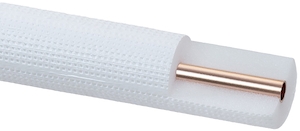 Picture of Ebrille SRL Ebrilsplit CE Kupferrohr-Rolle mit Isolation 1/4" x 1 mm, 50m / Isolation 9mm, Art.Nr. : F3571