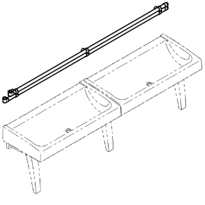 Picture of KWC SANW914 Verteilungsleitung , Art.Nr. : 2000101504