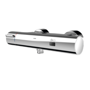 Bild von KWC F5E-Therm F5ET2003 Elektronik-Thermostatbatterie Zusätzliche Verbindungen:nein, mit Rückflussverhinderer:ja, Berechnungsdurchfluss Trinkwasser:0.15 l/s, Art.Nr. : 2030036691