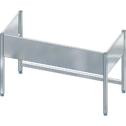 Bild von KWC MAXF70-60 Untergestell zu Maxima Material:Edelstahl, Materialtyp:1.4301 Chromnickelstahl V2A, Materialstärke:1 mm, Art.Nr. : 2000057124