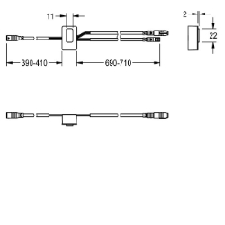 Bild von KWC ASLM1003 Sensor, ID 82/00001 Füllmenge:1, Mengeneinheit:Stück, Art.Nr. : 2030041487