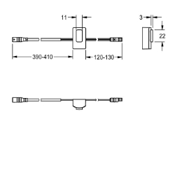 Picture of KWC ASEX1001 Sensor, ID 01/00001 Füllmenge:1, Mengeneinheit:Stück, Art.Nr. : 2030041447