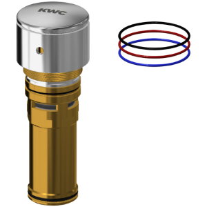 Bild von KWC ASSV1005 Oberteil Anwendung:waschen, Art der Kartusche:Selbstschlusskartusche, Nennweite:DN 15, Art.Nr. : 2030049138