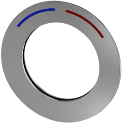 Bild von KWC ASXM2003 Rosette Füllmenge:1, Mengeneinheit:Stücke, Art.Nr. : 2030045510