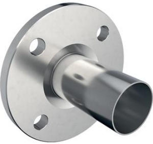 Bild von Geberit - Flanschen GEBERIT MAPRESS Edelstahl Rostfrei 1.4401 mit Einschubende, EN 1092-1, PN 10/16 bar, d mm: 22, di mm: 19, D cm: 10.5, k mm: 75, m mm: 14, H cm: 7.9, h cm: 1, Art.Nr. : 33744