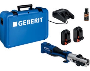 Picture of Geberit - Pressgeräte ACO 203XLplus GEBERIT MEPLA / MAPRESS, Kopf drehbar, mit Bluetooth®-Schnittstellen für die NovoCheck-, Nennkraft 32 kN, Art.Nr. :691.229.P1.2