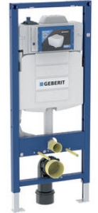 Picture of Geberit - Wand-WC-Elemente GEBERIT Duofix, mit einem Wasseranschluss, Rahmen mit Bohrlöchern 9 mm für Befestigung im Ho, Schutzart IP45, Art.Nr. :111.075.00.1