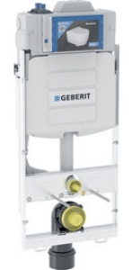 Bild von Geberit - Wand-WC-Elemente GEBERIT GIS, mit zwei Wasseranschlüssen, Rahmen verzinkt, Rahmen mit vier Schnellbefestigungen, Schutzart IP45, Art.Nr. :461.213.00.1