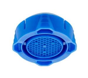 Bild von NEOPERL CLINIC Snap Honeycomb Strahlr., blau, M22 / M24, ~ 7.5 - 9 l/min., Art.Nr. : 01 4341 90