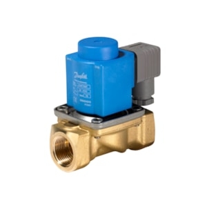 Bild von Danfoss - EV220B Magnetventil 2/2 Wege - Servogesteuert, G 3/4, NBR, NC, 18 mm,230 V/AC, Art.Nr. : 032U528631