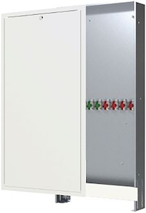 Picture of Danfoss EvoFlat & VX-F Unterputzkasten, mit Schiene 610x910x150 mm, Art.Nr. :145H4900