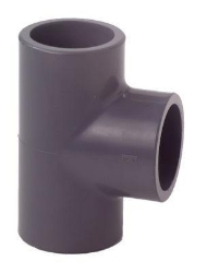 Bild von +GF+ T 90° egal PVC-U metrisch, Grösse: 6, Art.Nr.: 721200101