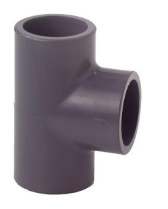 Bild von +GF+ T 90° egal PVC-U metrisch, Grösse: 8, Art.Nr.: 721200102